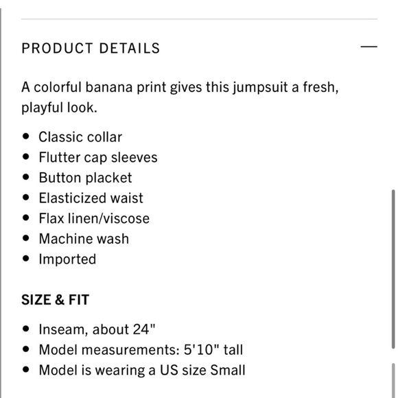 Farm Rio banana jumpsuit - Picture 10 of 16